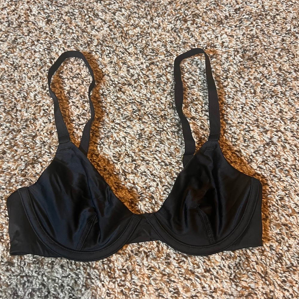 CUUP The Plunge‎ Bra Comfortable Everyday Support Black Size 30B
